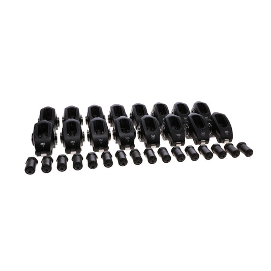 Small Block Chevy Pro Series 2024 Aluminum Roller Rocker Arms, 1.5 Ratio, 7/16 in. Stud, Needle Bearing Tip