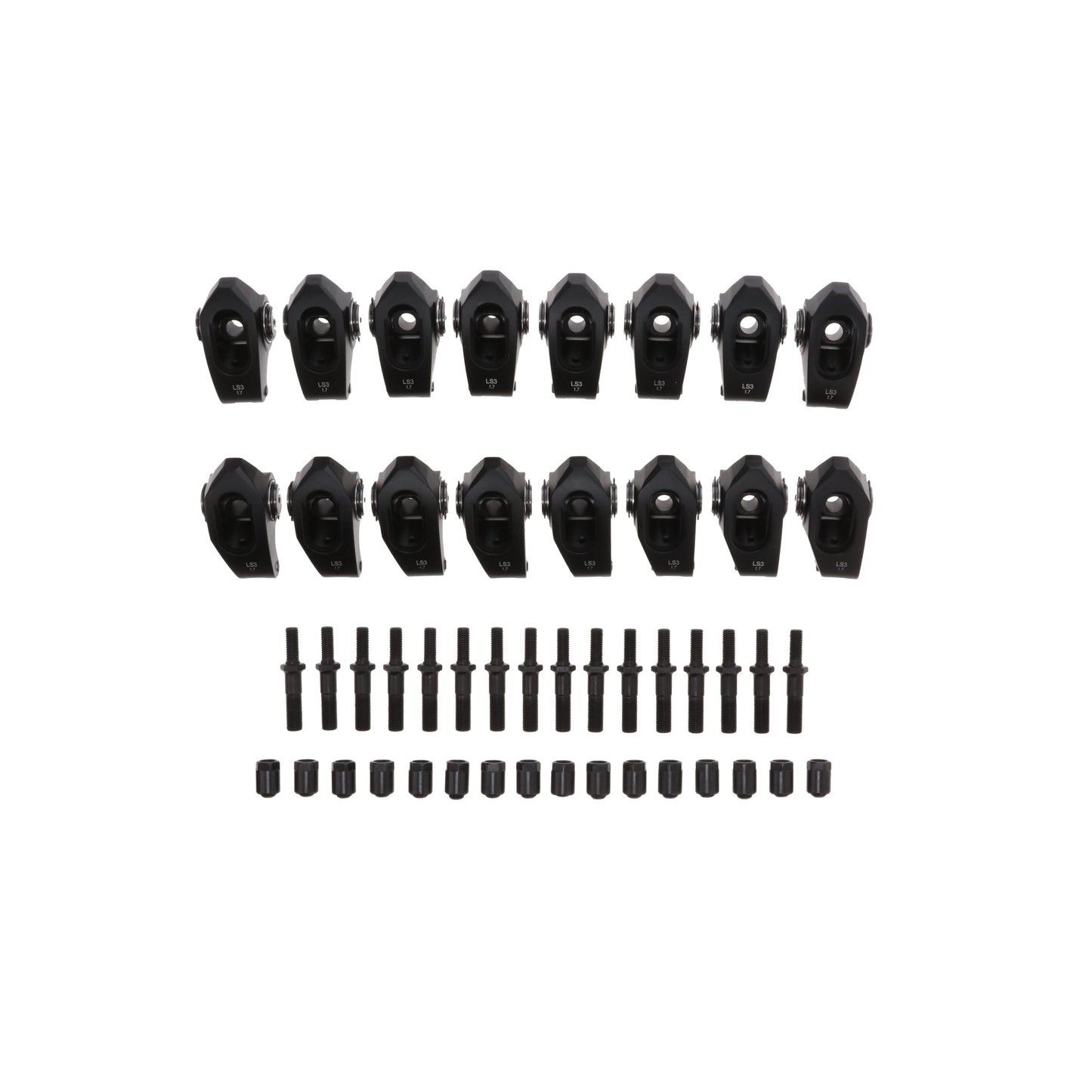 LS3/L92 Pro Series 2024 Aluminum 1.7 Ratio Needle Bearing Roller Rocker Arms