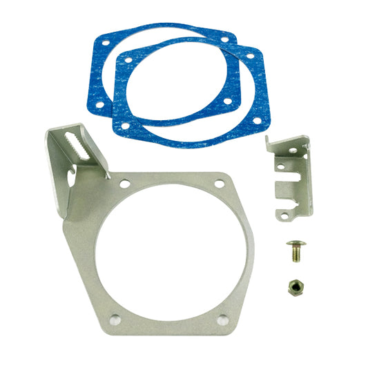 105mm 4-Bolt LS Throttle Cable Bracket - Natural