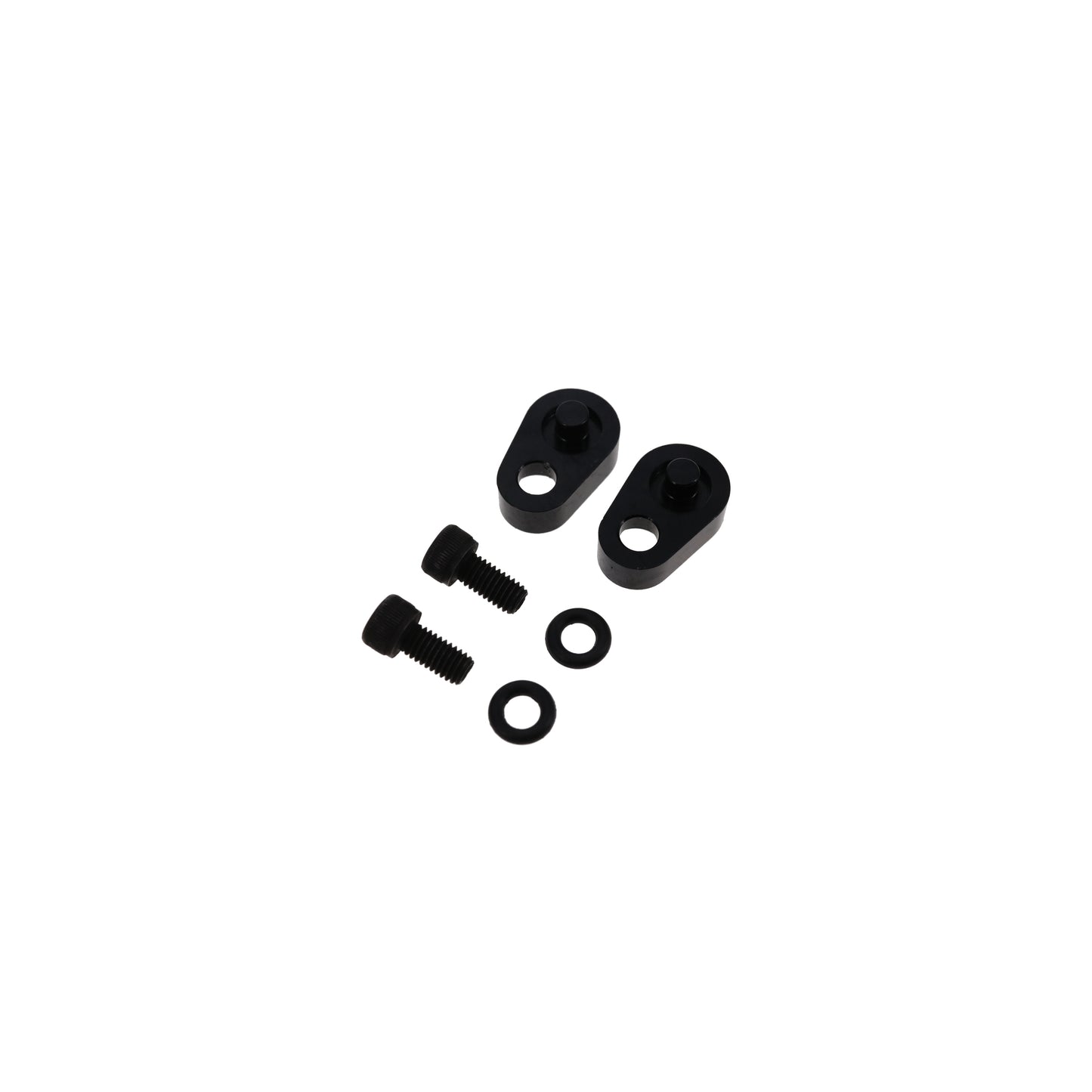 GM LS Engine Coolant Crossover Delete Kit - Black