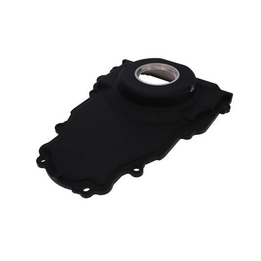 GM LS1/LS6 Black Aluminum One-piece Timing Cover w/ Hardware