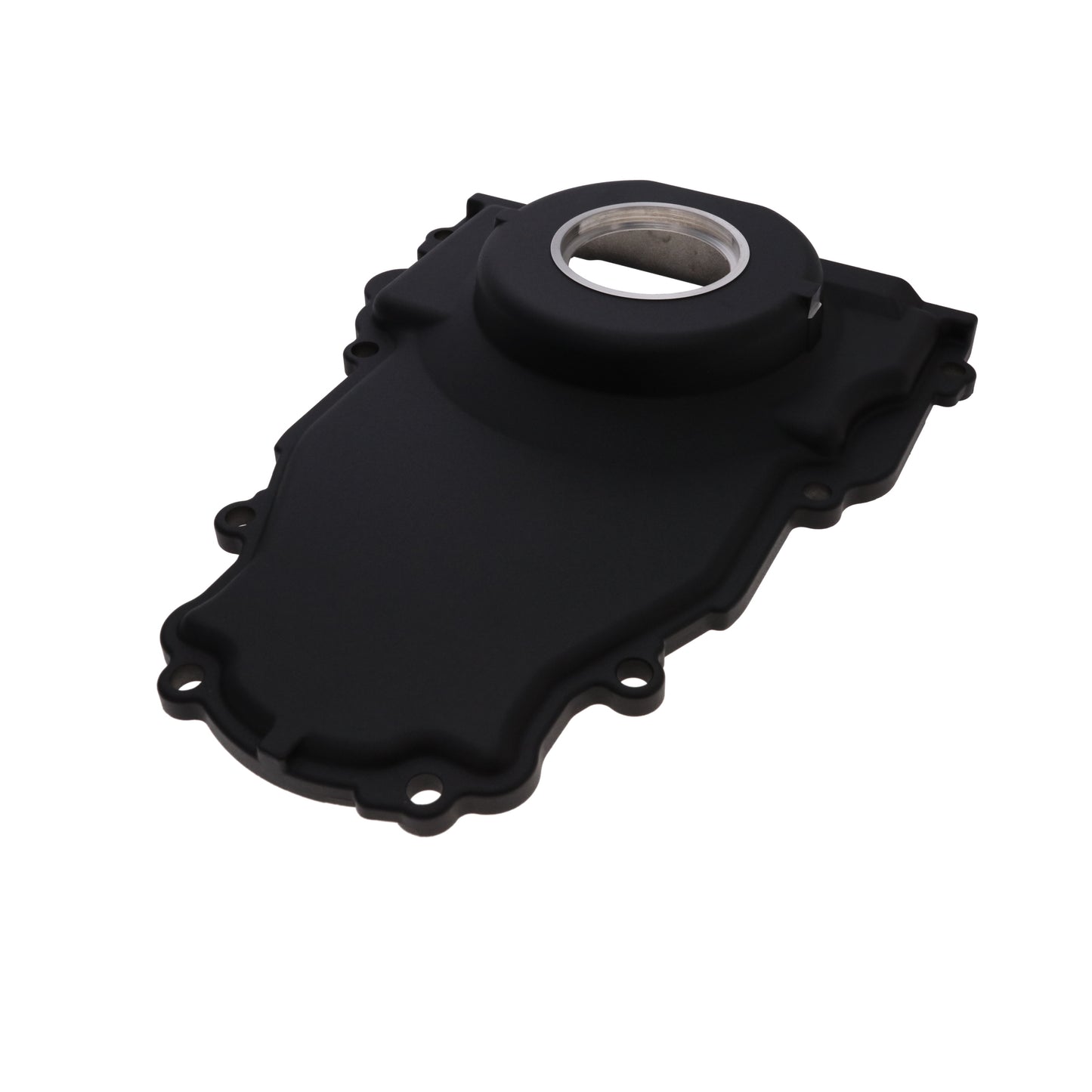 GM LS1/LS6 Black Aluminum One-piece Timing Cover w/ Hardware