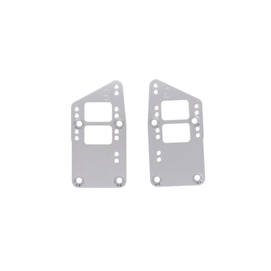 GM LS to Small Block/Big Block Chevy Motor Mount Adapter Plates - Natural
