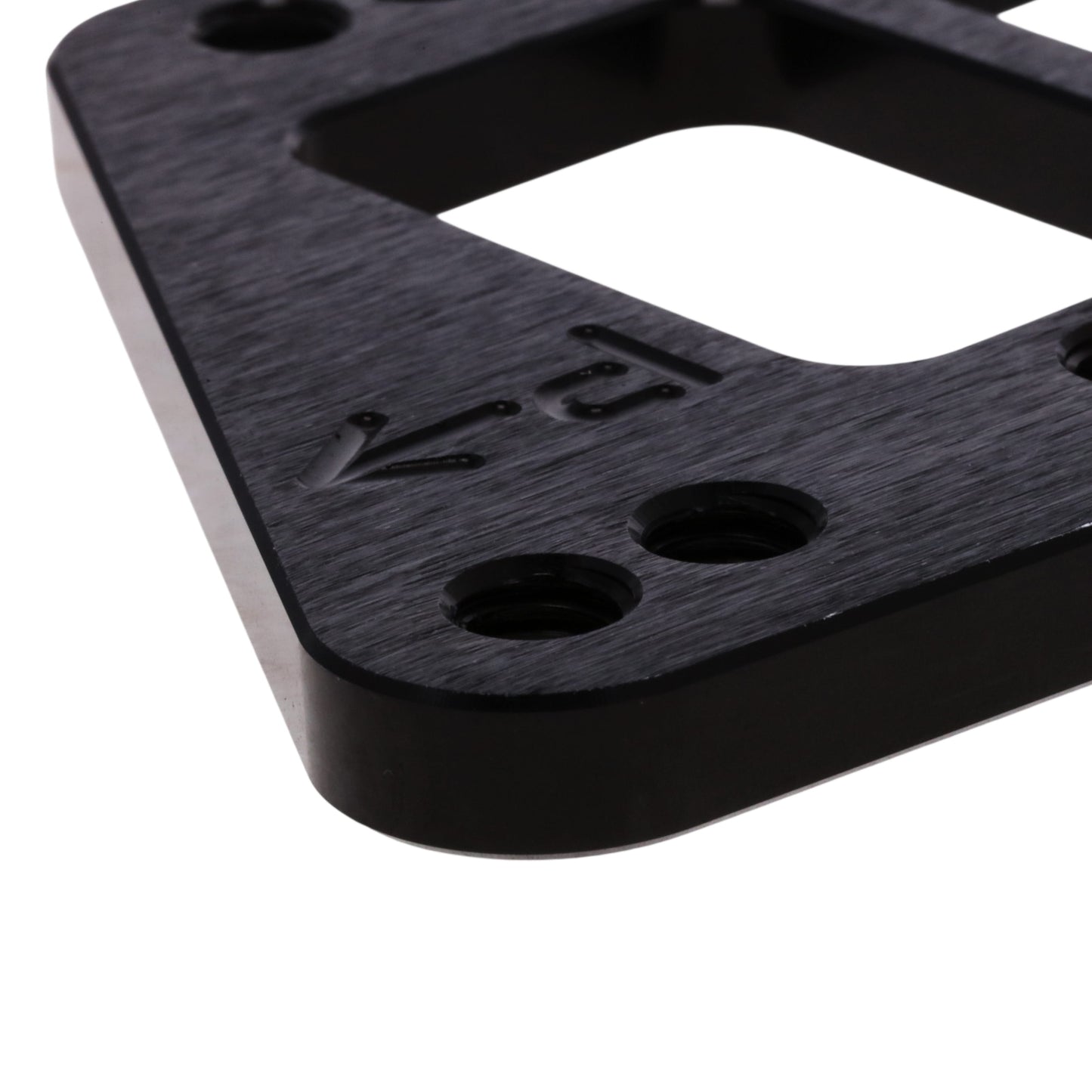 GM LS to Small Block/Big Block Chevy Motor Mount Adapter Plates - Black