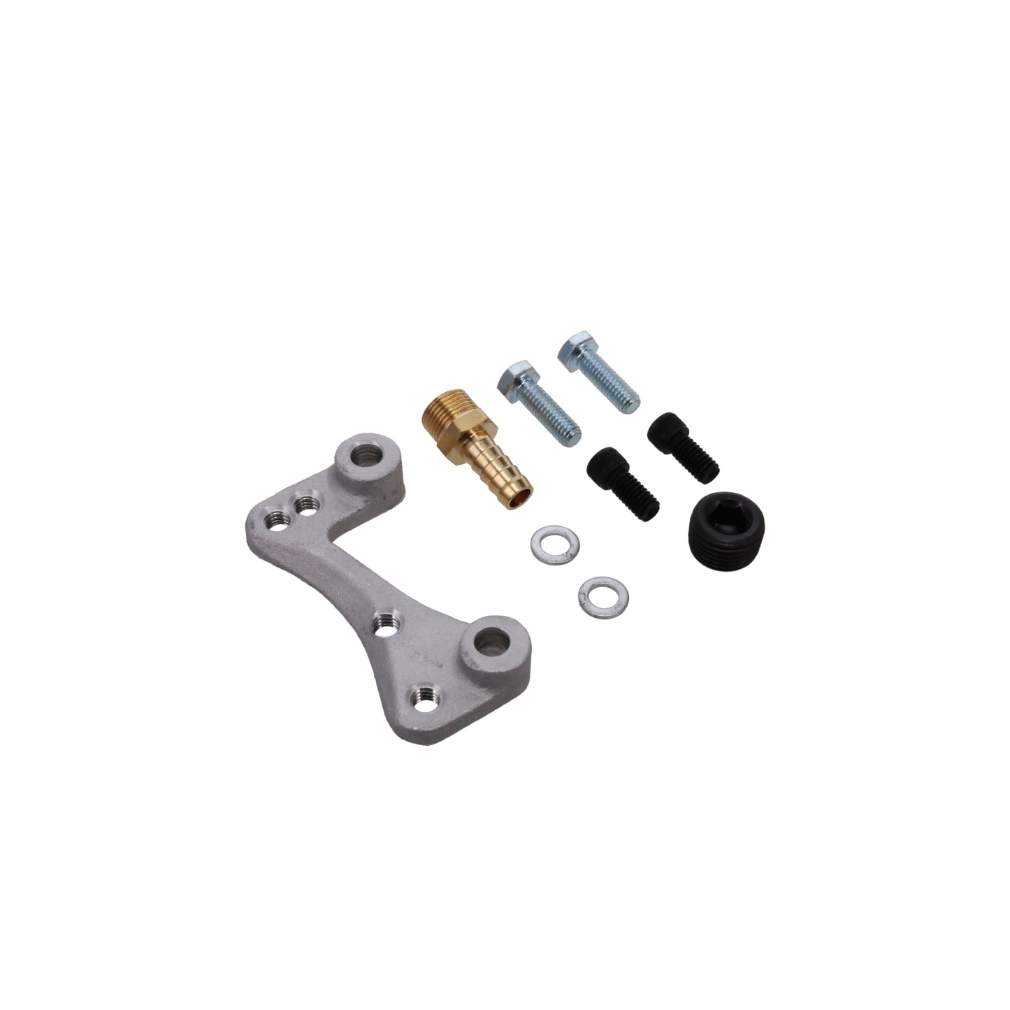 Side View of TSP 105Mm 4 Bolt Ls Throttle Cable Bracket - Durable & High-Quality