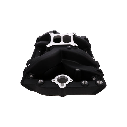 Oldsmobile Big Block V8 Dual Plane Air Gap Aluminum Intake Manifold - Black