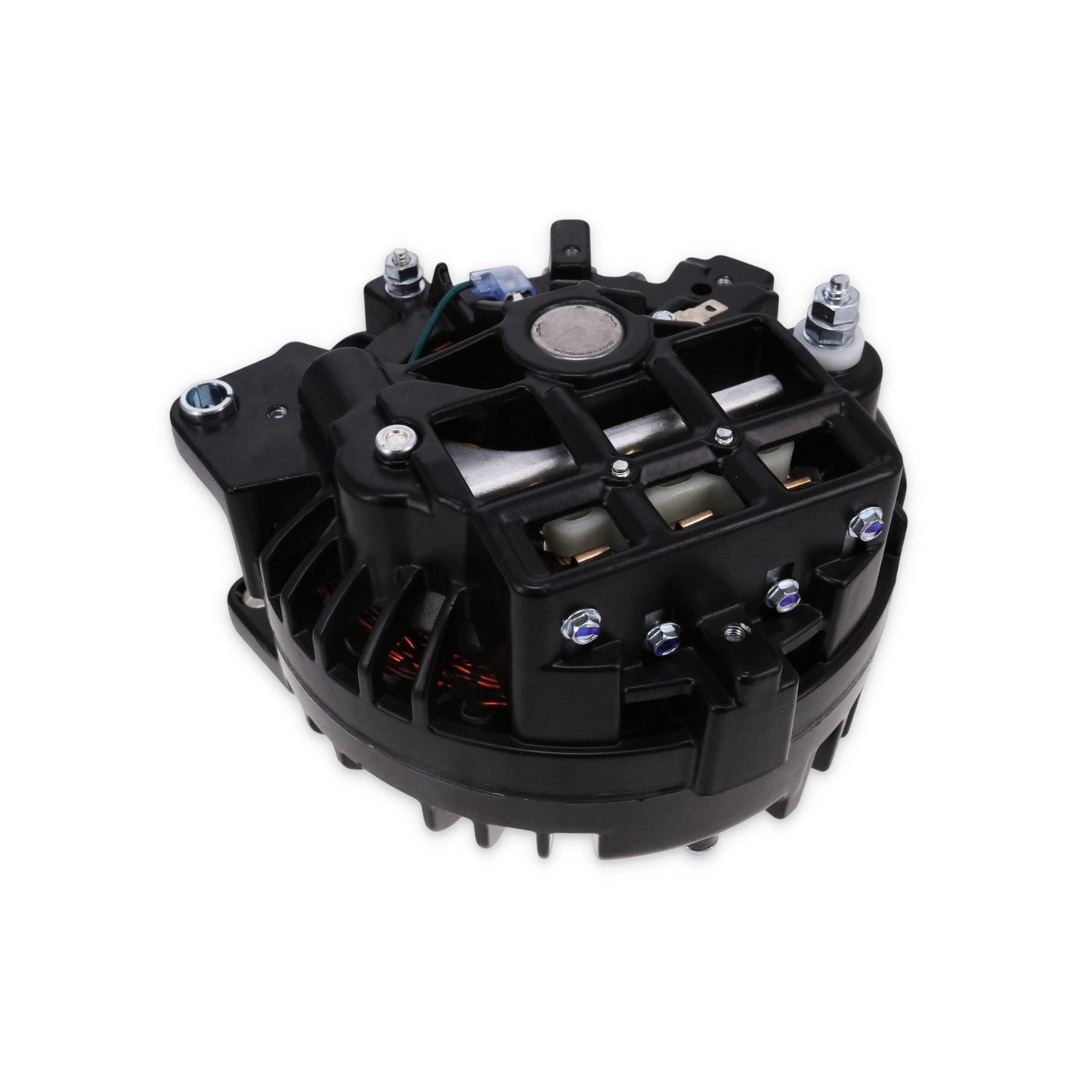 Chrysler 100 Amp Alternator with V-Belt Pulley - Black