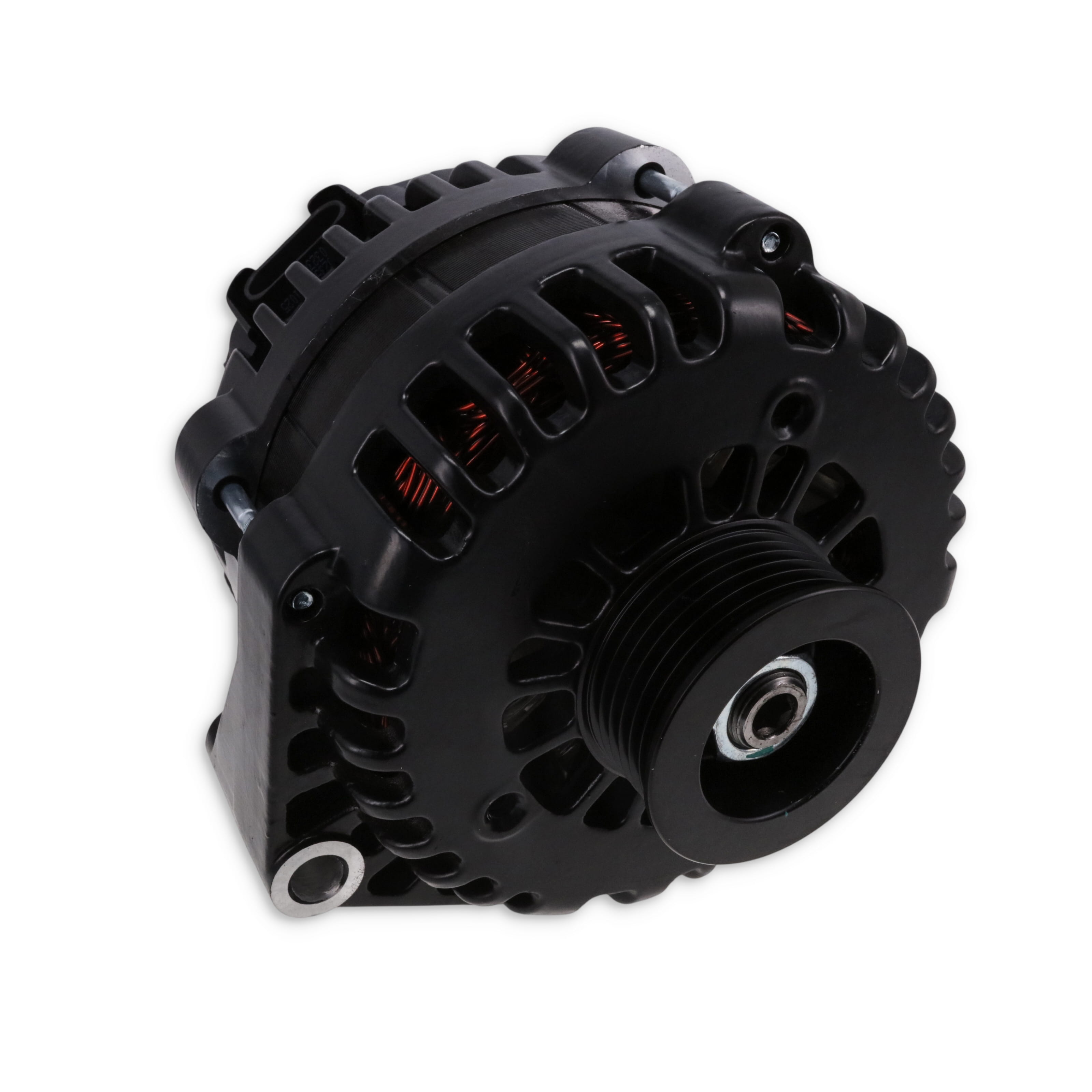 アメージング　AG4-4 GM AD244 Style High Output 220 Amp Alternator - Black – Top Street