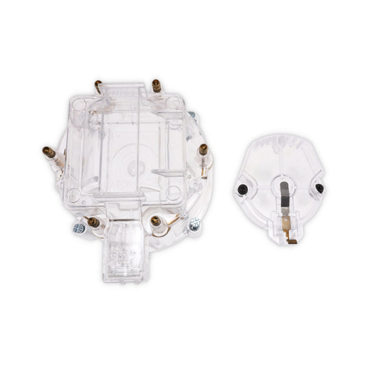6-Cylinder HEI Cap & Rotor Kit - Clear