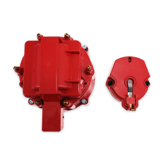 6-Cylinder HEI Cap & Rotor Kit - Red