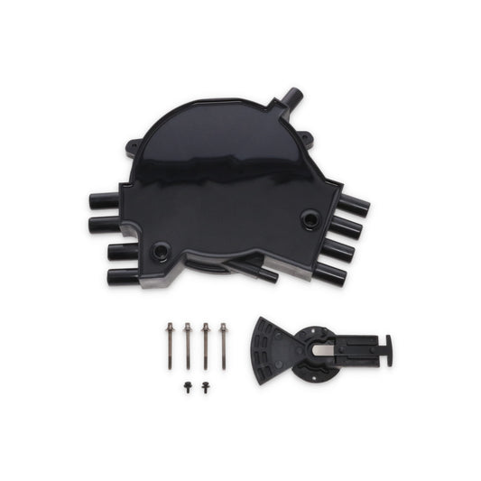 Black Chevrolet LT1 Gen. 2 1995-1997 Opti-Spark II Distributor Cap and Rotor Kit