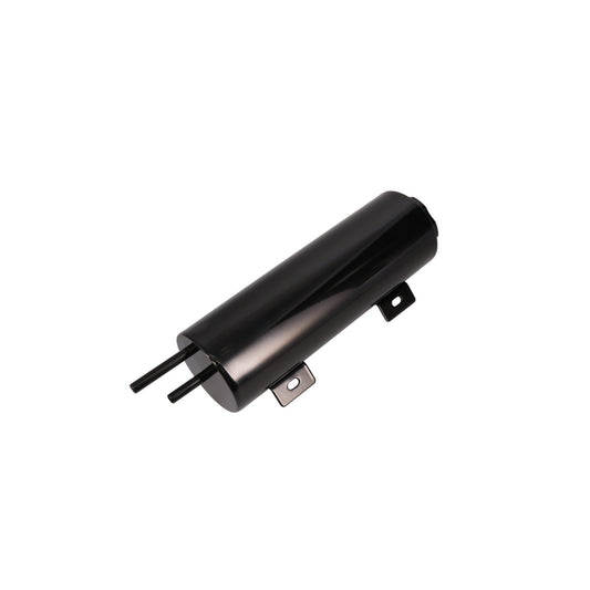 3” x 9” Stainless Steel Overflow Tank - Black