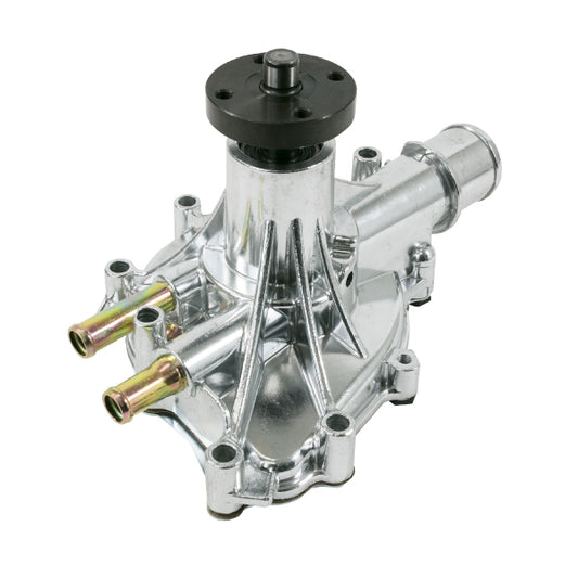 Ford Small Block 302/351W Reverse Rotation Mechanical Water Pump - Polished