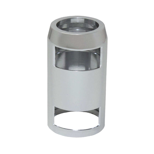 3/4" Aluminum Heater Hose End Cap - Chrome