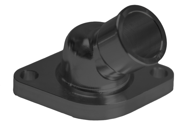 Billet Thermostat Housing - Black