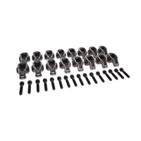Ford Godzilla Pro Series Cast Steel Rocker Arms, 1.8 Ratio, Bronze Bushing Trunnion, Needle Bearing Tip