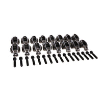 Chevy LS1/LS2/LS6 Pro Series Cast Steel Rocker Arms, 1.7 Ratio, Bronze Bushing Trunnion, Needle Bearing Tip