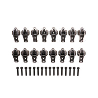 Chevy LT Pro Series Cast Steel Rocker Arms, 1.8 Ratio, Bronze Bushing Trunnion, Needle Bearing Tip