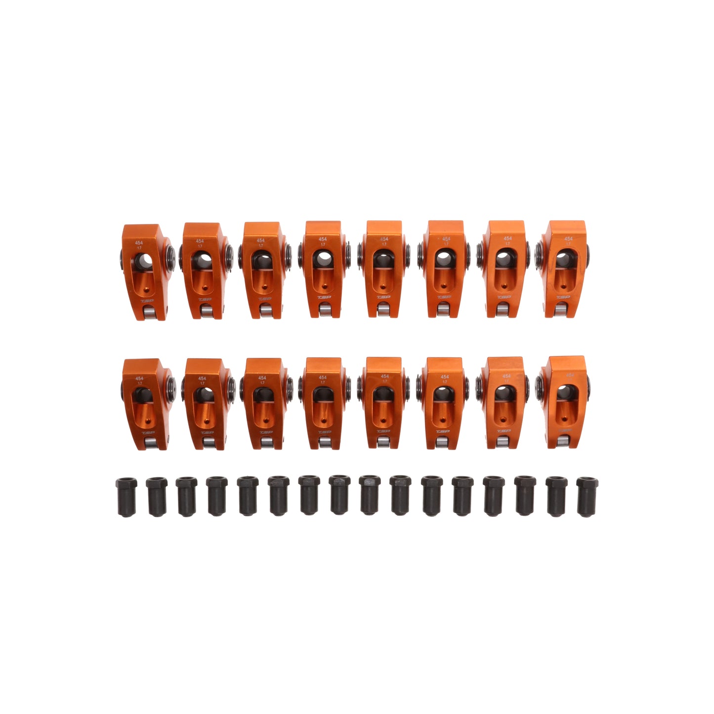 Chevy Big Block 6061-T6 Aluminum 1.7 Ratio 7/16" Roller Rocker Arms