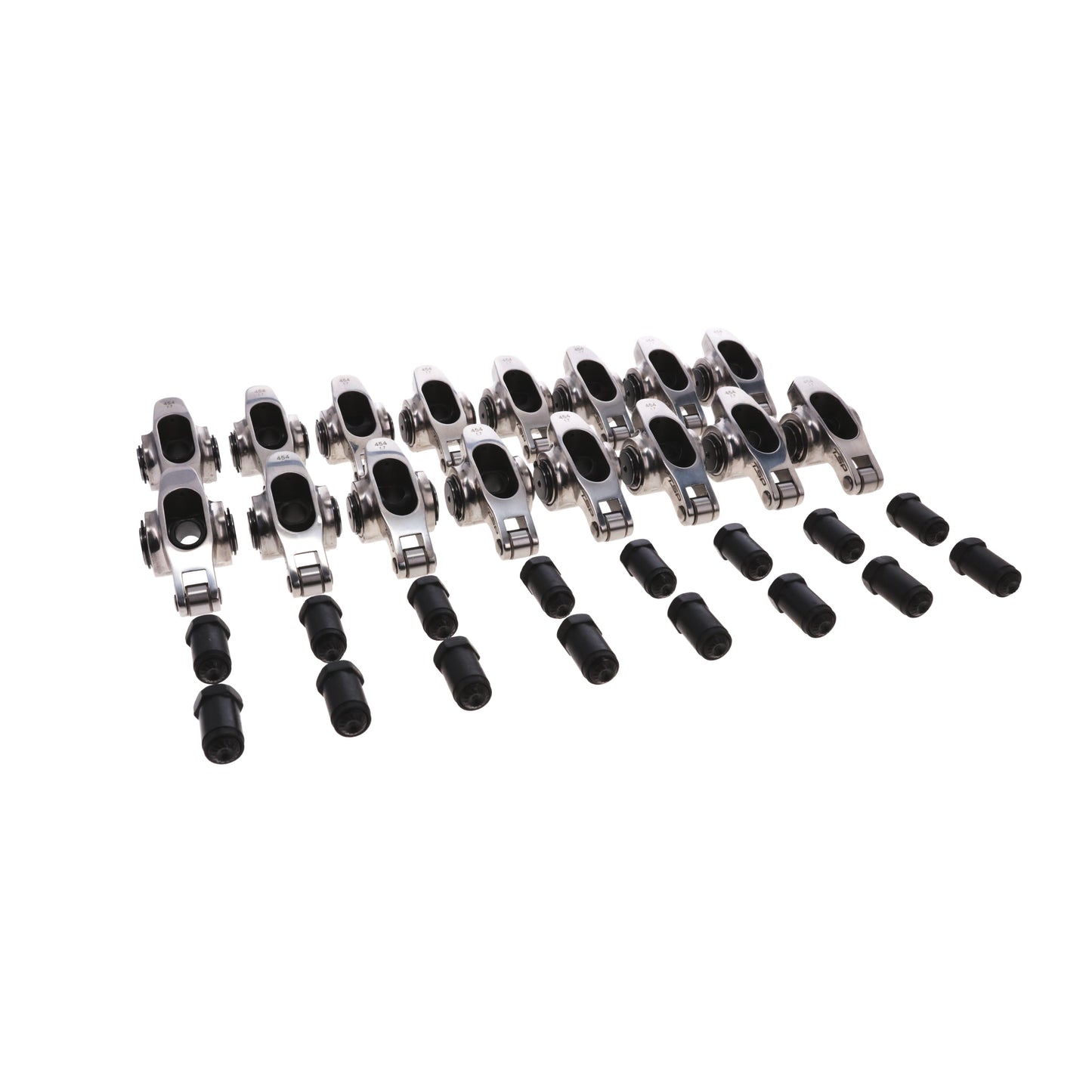 Chevy Big Block Pro Series Stainless Steel 1.7 Ratio 7/16" Needle Bearing Roller Rocker Arms