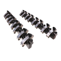 Chevy LS1 Stainless Steel Shaft Pro Series Rocker Arm System, 1.7 Ratio, Needle Bearing Trunnion, Needle Bearing Tip