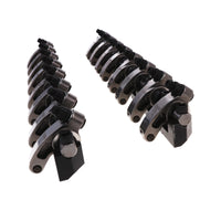 Chevy LS3 Stainless Steel Shaft Pro Series Rocker Arm System, 1.7 Ratio, Needle Bearing Trunnion, Needle Bearing Tip