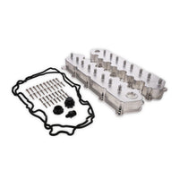 Top Street Performance V Series Ford 7.3L Godzilla Billet Aluminum Valve Covers with Coil Covers - Natural