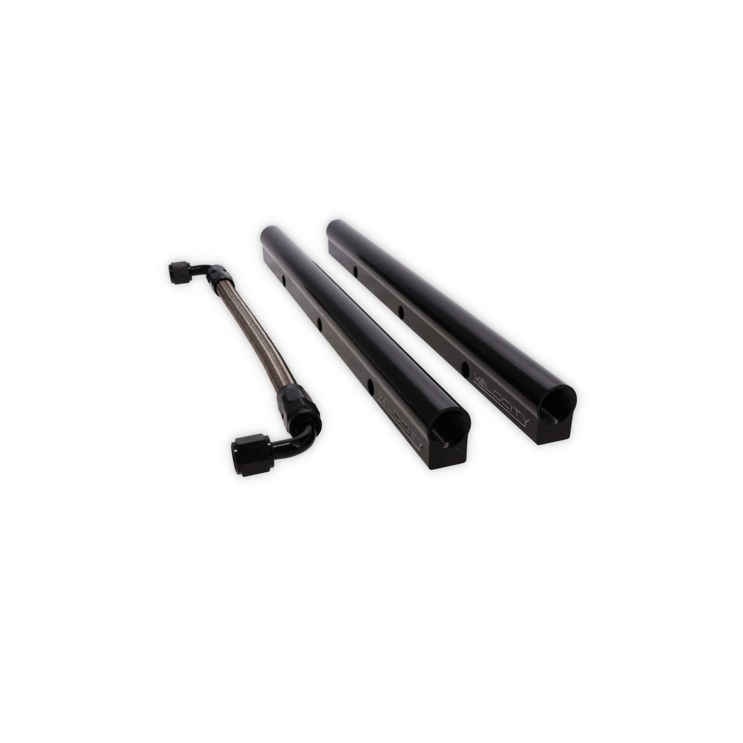 Velocity LS1/LS2/LS6 Billet Aluminum High Performance Fuel Rail Kit - Black