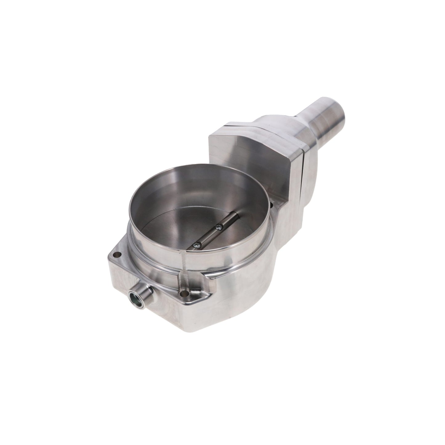 Velocity GM LS 102mm Fly-by-Wire Billet Aluminum Throttle Body Housing - Natural