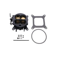 Universal 4-Barrel EFI Billet Aluminum Throttle Body - Black