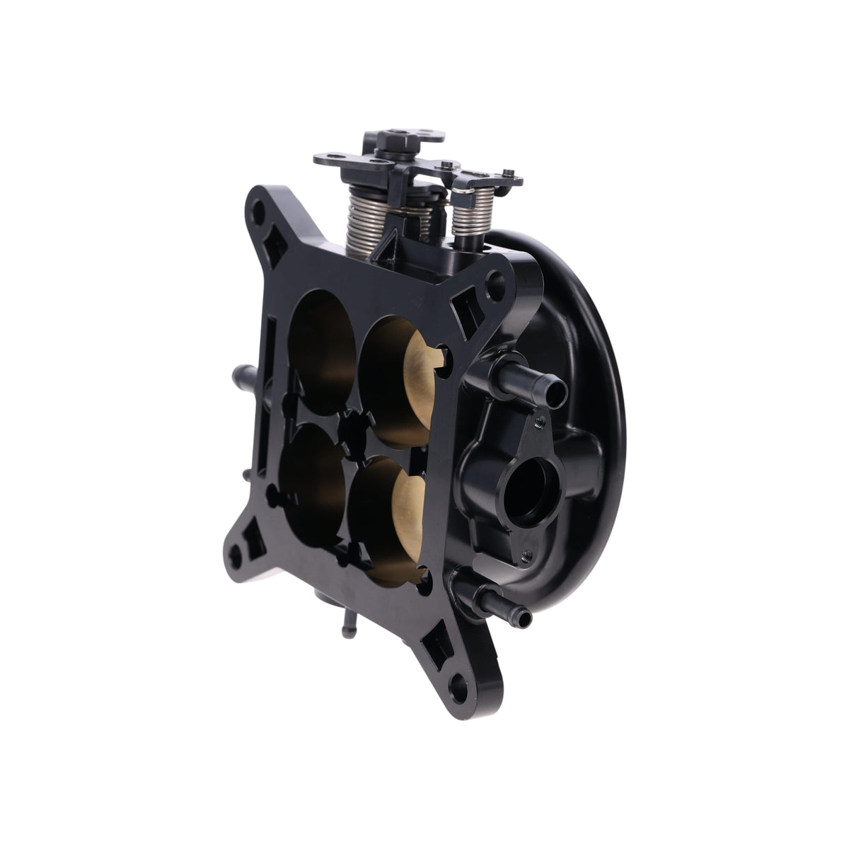 Universal 4-Barrel EFI Billet Aluminum Throttle Body - Black