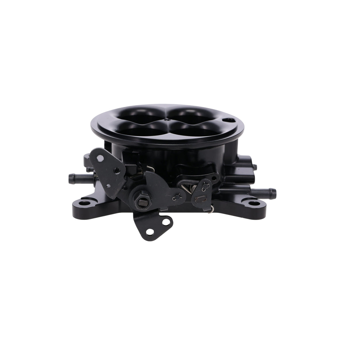 Universal 4-Barrel EFI Billet Aluminum Throttle Body - Black