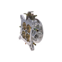 Universal 4-Barrel EFI Billet Aluminum Throttle Body - Natural