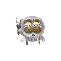 Universal 4-Barrel EFI Billet Aluminum Throttle Body - Natural