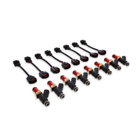 Velocity High-Flow Fuel Injectors for LS1, LS2, LS6, and 5.0L Coyote, 160 lbs/hr