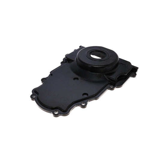 GM LS1/LS6 Black Aluminum One-piece Timing Cover w/ Hardware