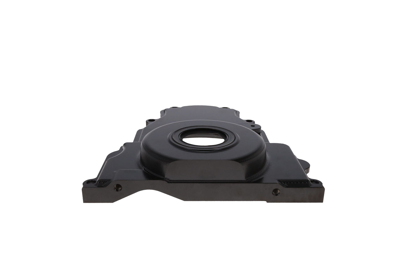 GM LS2/LS3 Black Aluminum One-piece Timing Cover w/ Hardware