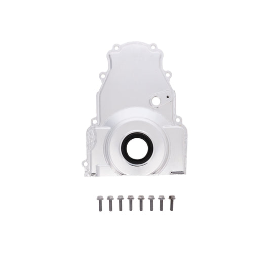 GM LS2/LS3 Natural Aluminum One-piece Timing Cover w/ Hardware