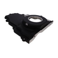GM LS2/LS3 Black Aluminum One-piece Timing Cover w/ Gasket & Crank Seal & Hardware