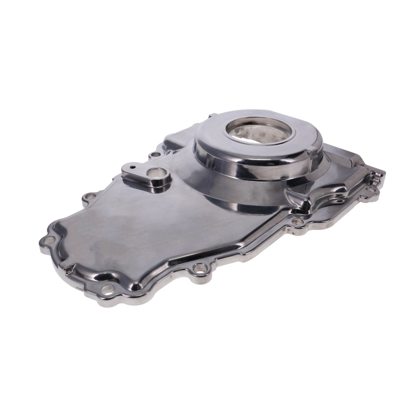 GM LS2/LS3 Polished Aluminum One-piece Timing Cover w/ Gasket & Crank Seal & Hardware