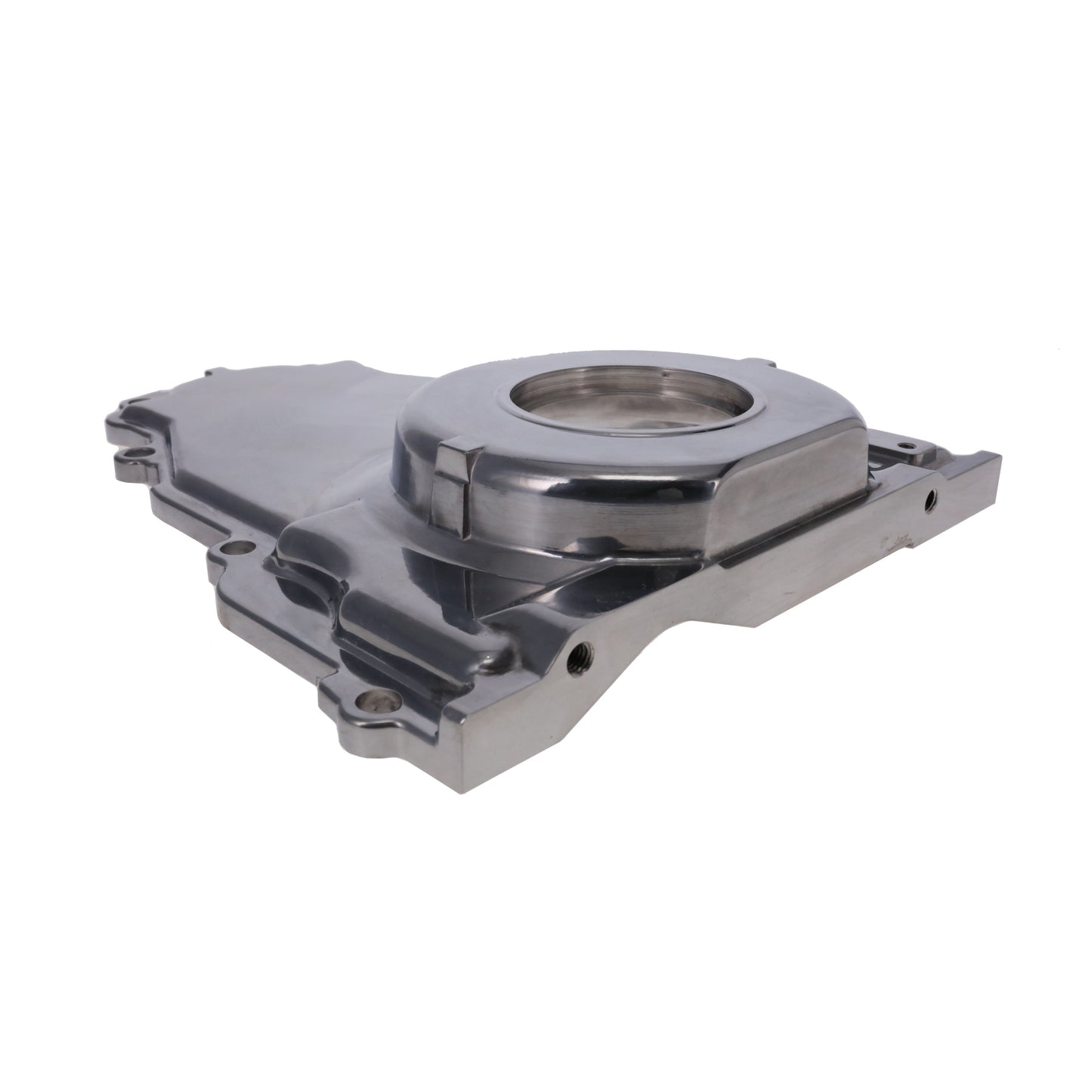 GM LS2/LS3 Polished Aluminum One-piece Timing Cover w/ Gasket & Crank Seal & Hardware