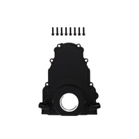 GM LS1/LS6 Black Aluminum One-piece Timing Cover w/ Hardware