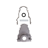 GM LS1/LS6 Satin Aluminum One-piece Timing Cover w/ Gasket & Crank Seal & Hardware
