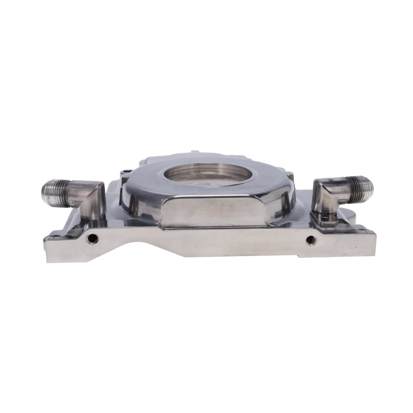 GM LS2/LS3 Polished Aluminum One-piece Timing Cover w/ Hardware & Cam Sensor Provision