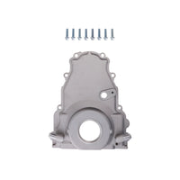 GM LS2/LS3 Satin Aluminum One-piece Timing Cover w/ Hardware & Cam Sensor Provision