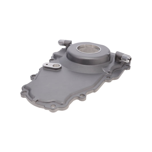 GM LS2/LS3 Satin Aluminum One-piece Timing Cover w/ Gasket & Crank Seal & Hardware