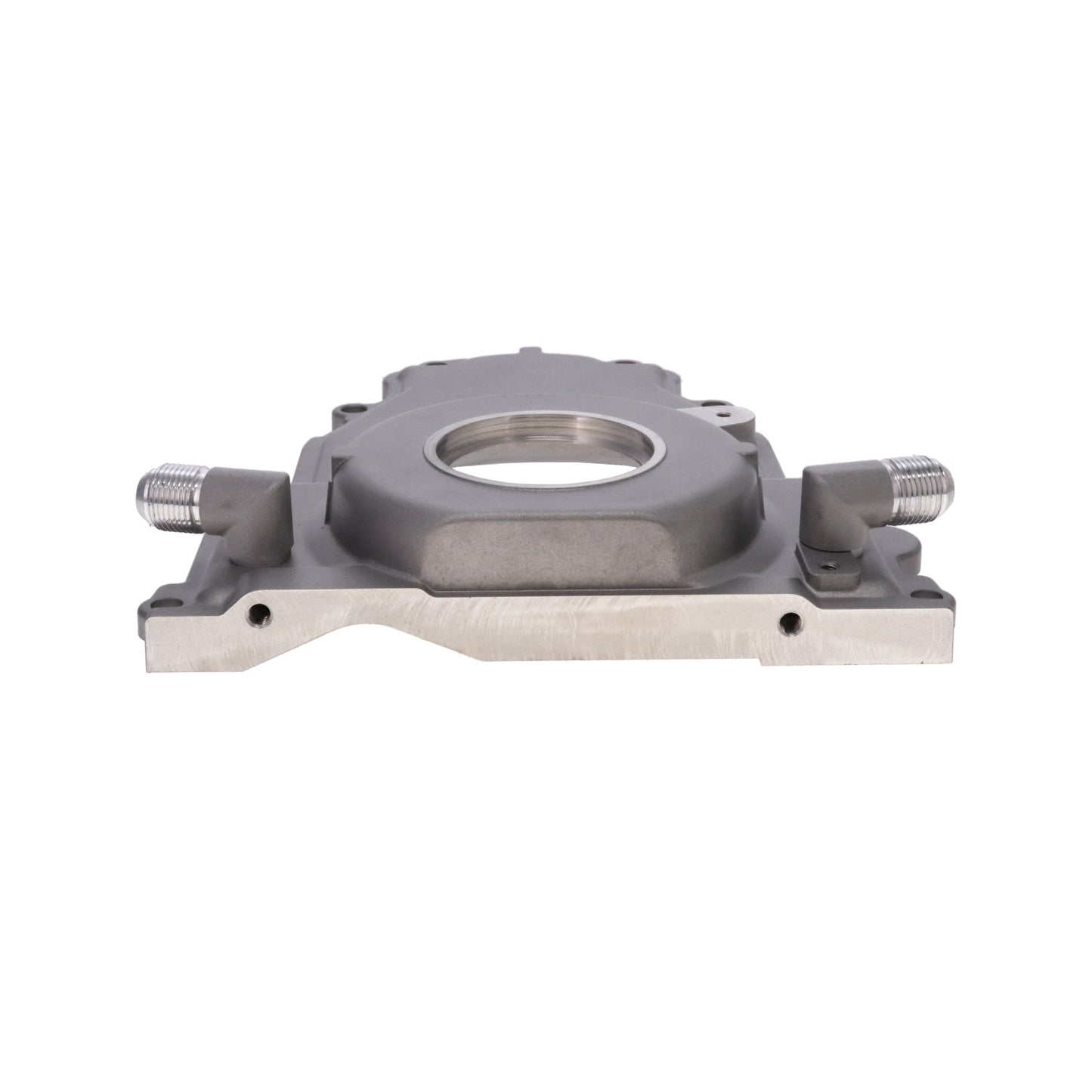 GM LS2/LS3 Satin Aluminum One-piece Timing Cover w/ Gasket & Crank Seal & Hardware
