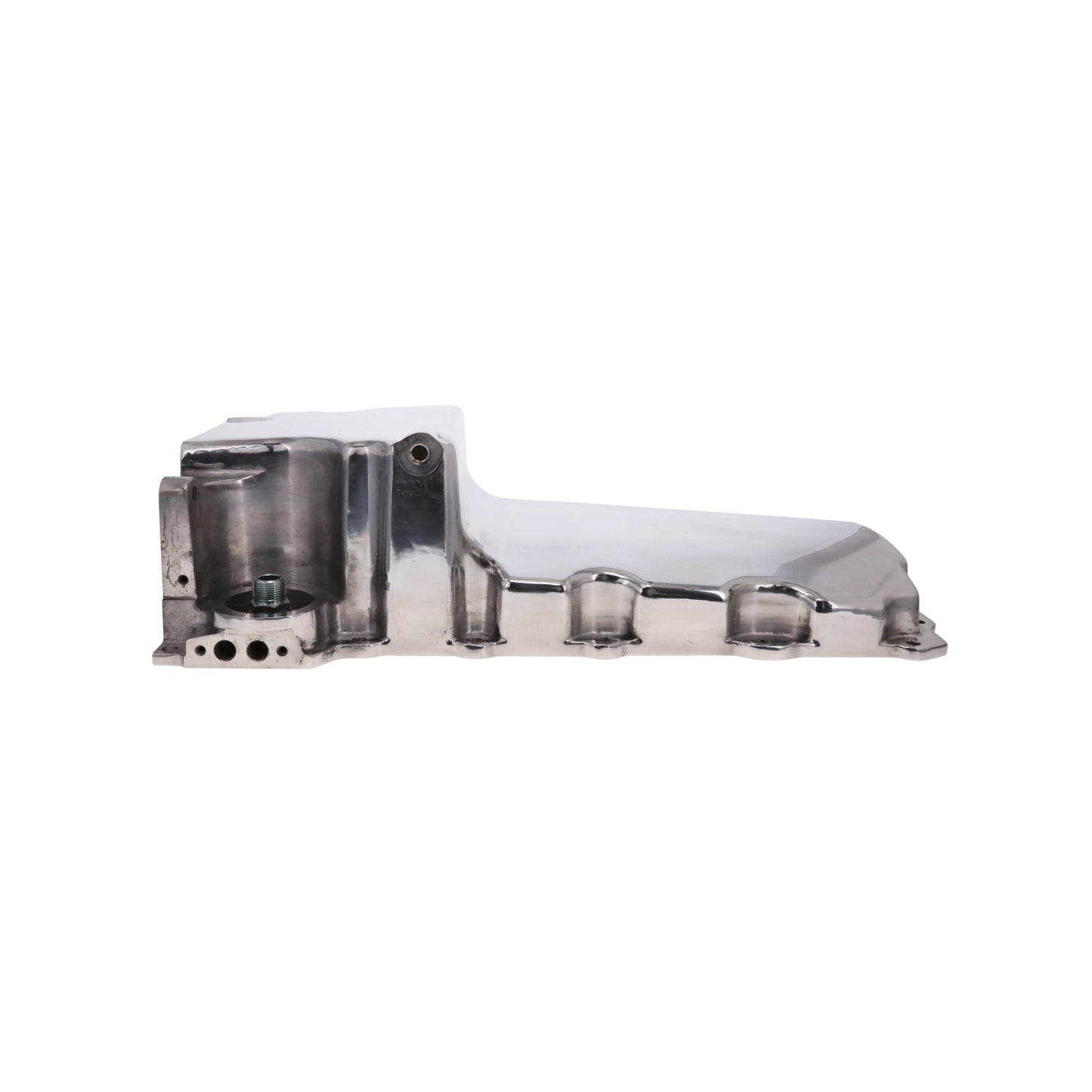 LS Aluminum Rear Sump Retro-Fit Oil Pan - Polished