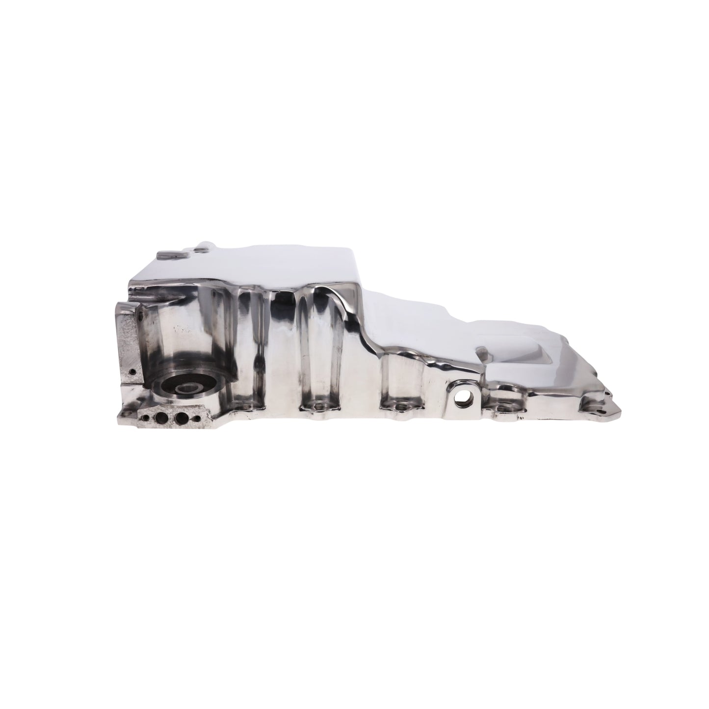 LS Aluminum Rear Sump Low-Profile Retro-Fit Oil Pan with Added Clearance - Polished
