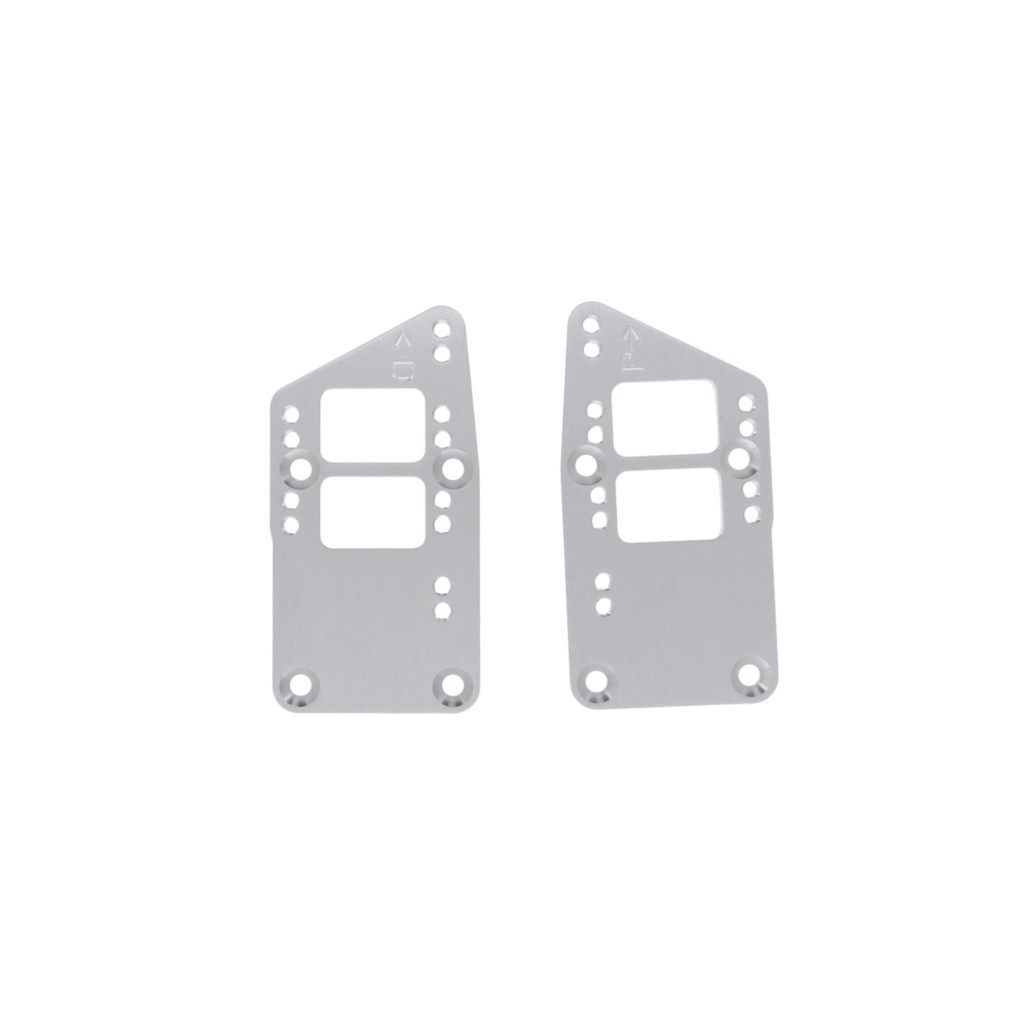 GM LS to Small Block/Big Block Chevy Motor Mount Adapter Plates - Natural